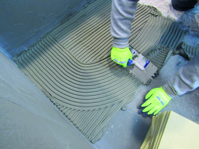 Cementiniai klijai 345 SUPER FLEX, balti, 20 kg, (C2TE S2) - Image 2