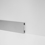 Grindjuostė METAL LINE 89/613, aliuminis SILVER, H 60 mm, L2000 mm - Image 2