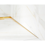 Dušo profilis, AUKSINIS VEIDRODINIS, dešininis, L1800mm - Image 2