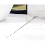 Dušo profilis, SIDABRINIS VEIDRODINIS, dešininis, L1200mm - Image 2