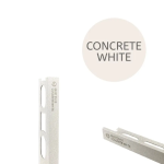 Aliuminis TREND CONCRETE WHITE BETONO SPALVOS, L forma, H 11 mm, L2700 mm