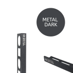 Aliuminis TREND METAL DARK METALO SPALVOS, L forma, H 11 mm, L2700 mm