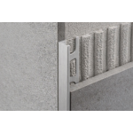 Aliuminis ŠVEISTAS SILVER, L forma, H 12.5 mm, L2700 mm