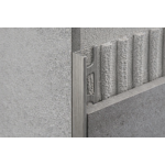 Aliuminis ŠVEISTAS TITANIUM, L forma, H 12.5 mm, L2700 mm