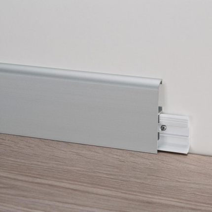 Grindjuostė METAL LINE 93, aliuminis SILVER, H 70 mm, L2000 mm