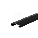 Nerūdijančio plieno intarpas, JUODA MIRROR, A-forma, L2700mm