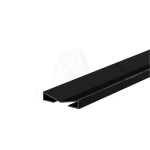 Nerūdijančio plieno intarpas, JUODA MIRROR, M-forma, L2700mm