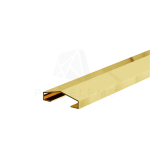 Nerūdijančio plieno intarpas, GOLD MIRROR, A-forma, L2700mm