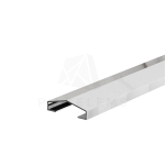 Nerūdijančio plieno intarpas, SILVER MIRROR, A-forma, L2700mm