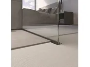 Nuolydzio stiklui juodas Profilis dušo stiklui (dešininis), NERŪDIJANTIS PLIENAS JUODAS MATINIS (RAL 9005), L 1200 mm - Image 1