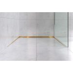 Dušo profilis, AUKSINIS VEIDRODINIS, priekinis, L1300mm - Image 3