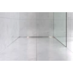 Dušo profilis, SIDABRINIS VEIDRODINIS, priekinis, L1500mm - Image 3