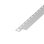 Dušo profilis, SIDABRINIS ŠVEISTAS, priekinis, L1500mm - Image 2