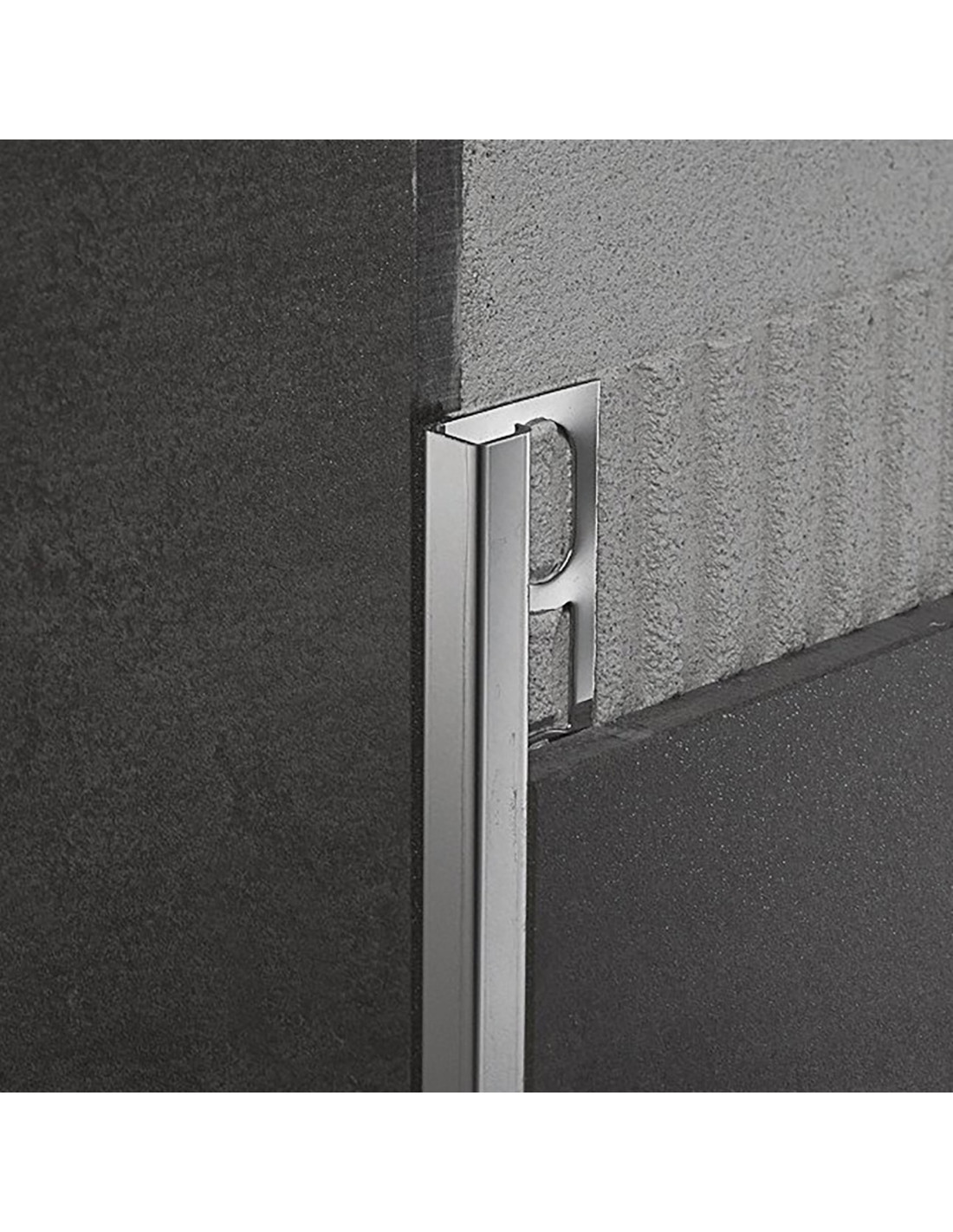 Proangle Q stainless steel Nerūdijančio PLIENO ŠVEISTAS profilis, Q forma, H 11 mm, L2700 mm - Image 1