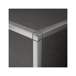 Aliuminis AUKSINIS ŠVEISTAS, Q forma, H 12.5 mm, L2700 mm - Image 3