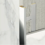 Žalvarinis CHROMUOTAS, L forma, H 6 mm, L2700 mm