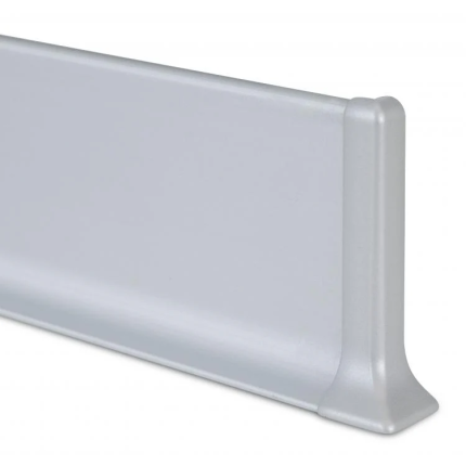 Grindjuostė METAL LINE 90, aliuminis SILVER, H 100 mm, L2000 mm