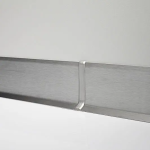 Grindjuostė METAL LINE 790, nerūdijantis plienas ŠVEISTAS, H 40 mm, L2700 mm - Image 2