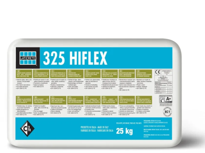 Cementiniai klijai 325 HIFLEX, pilki, 25 kg, (C2TE) - Image 2
