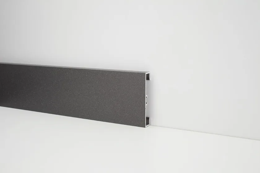 b_METAL-LINE-89-613-PROFILPAS-ancient grey Grindjuostė METAL LINE 89, aliuminis ANCIENT GREY, H 40 mm, L2000 mm - Image 1